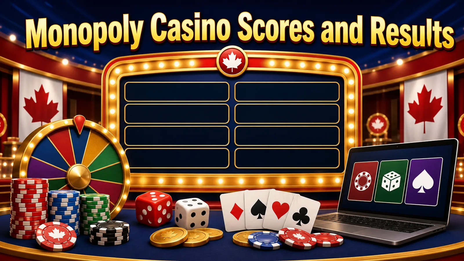 Monopoly Casino Scores and Results content image