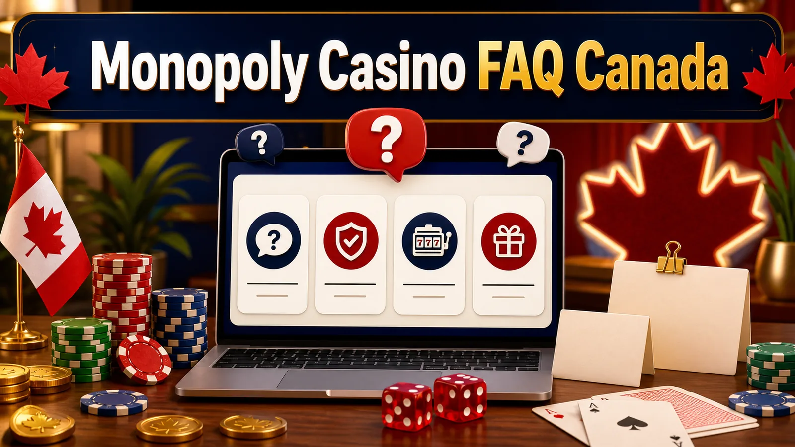 Monopoly Casino Canada FAQ content image